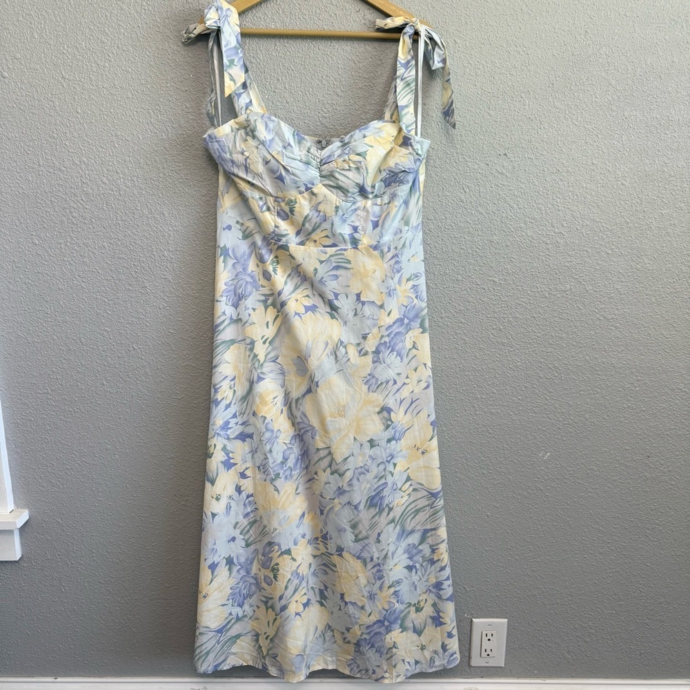 NWT Selfie Leslie Sweet Pea Self Tie Shoulders Size 16
